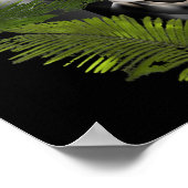 Panther in Foliage. Poster (Ecke)