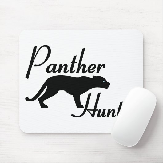 Panther-Jäger Mousepad (Mit Mouse)