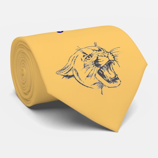 Panther-Krawatte Krawatte (Gerollt)