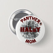 Panther-Mama-Beifall-/Tanz-Knopf gefördert durch Button (Vorne & Hinten)