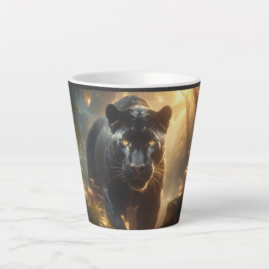 Panther Milchtasse (Vorderseite)