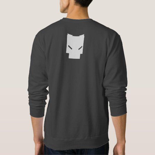 PANTHER MODERN: D4RK GR3Y SYB3R P|_|NK SWEATSHIRT (Rückseite)