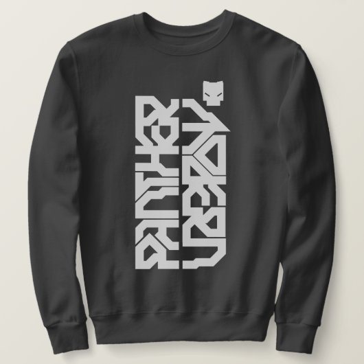 PANTHER MODERN:  VERTIKALE STATIONIERUNG - CYBPNK SWEATSHIRT (Design vorne)