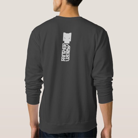 PANTHER MODERN: VERTIKALE STATIONIERUNG - CYBPNK SWEATSHIRT (Rückseite)