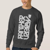 PANTHER MODERN:  VERTIKALE STATIONIERUNG - CYBPNK SWEATSHIRT (Vorderseite)