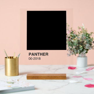 Panther Movie Black - Clear Background Acrylschild