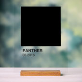 Panther Movie Black - Clear Background Acrylschild (Neutral)
