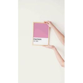 Panther Movie Pink - Vollbreite Poster