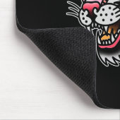 Panther Nk X Heart Love Traditional Premium Tri-bl Mousepad (Ecke)