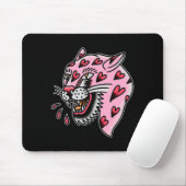 Panther Nk X Heart Love Traditional Premium Tri-bl Mousepad (Mit Mouse)