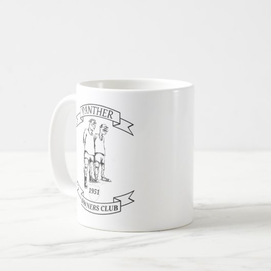 Panther Owners Club Klassische Tasse (Vorderseite Links)
