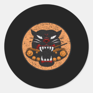 Panther-Panzervernichter-Division Ww2 Wwii-Patch D Runder Aufkleber