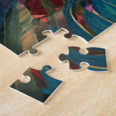 Panther Peeking Out Jungle Jigsaw Puzzle (Seite)