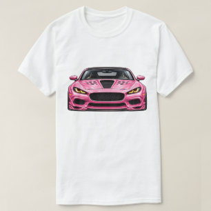 Panther Pink Performance Coupe — BV-TPP Frontansic T-Shirt