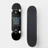 Panther Pop Art Skateboard (Vorderseite)