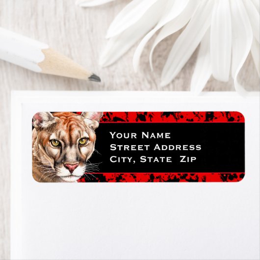 Panther Portrait (Insitu)