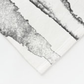 Panther Portrait Fleecedecke (Ecke)