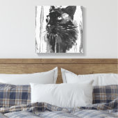 Panther Portrait Leinwanddruck (Insitu (Schlafzimmer))
