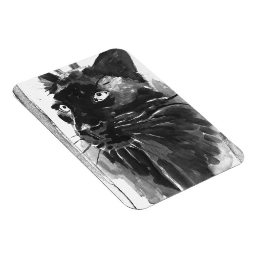 Panther Portrait Magnet (Rechte Seite)