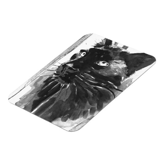 Panther Portrait Magnet (Linke Seite)