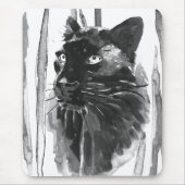 Panther Portrait Mousepad (Vorne)