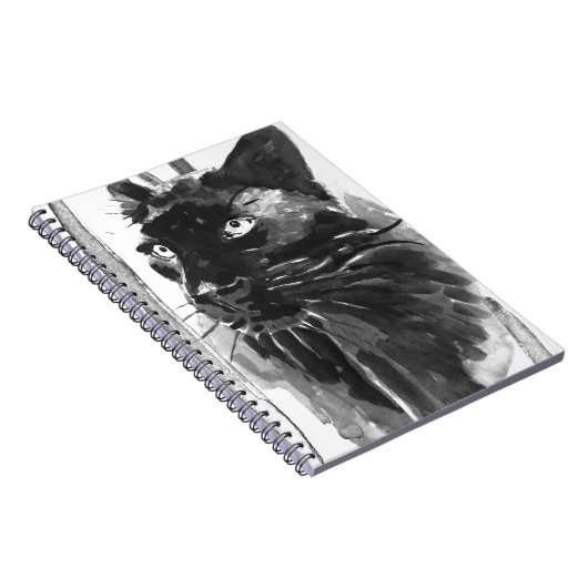 Panther Portrait Notizblock (Rechte Seite)