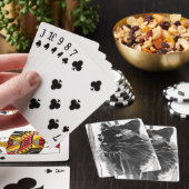 Panther Portrait Spielkarten (In Situ)