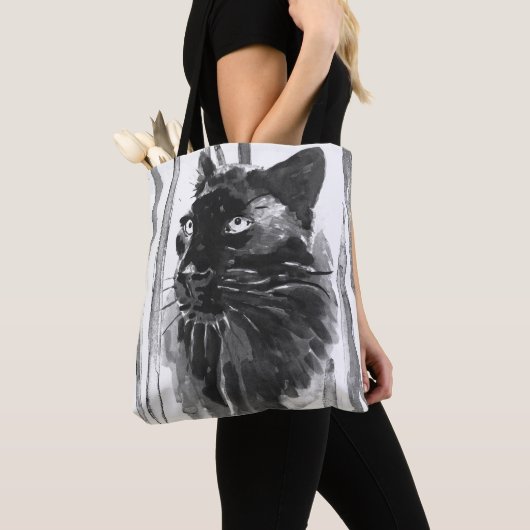 Panther Portrait Tasche (Von Nahem)