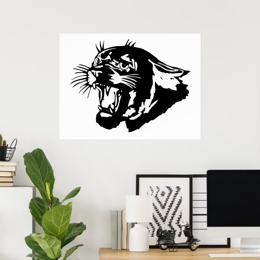 Panther Poster (Heimbüro)