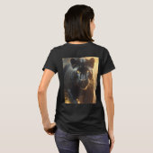 Panther Poster T-Shirt (Schwarz voll)