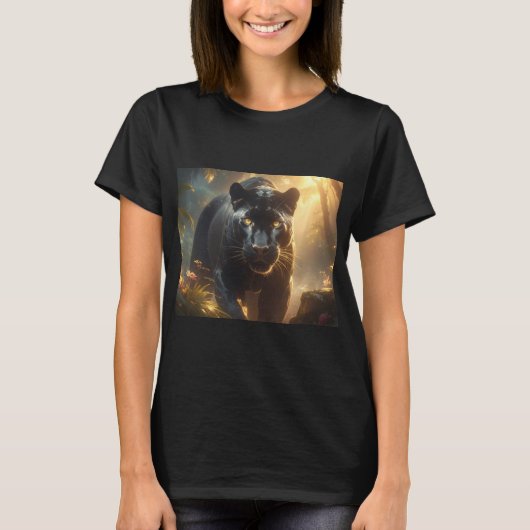 Panther Poster T-Shirt (Vorderseite)