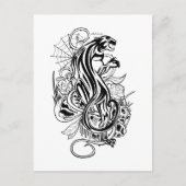 Panther Postkarte (Vorderseite)