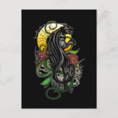 Panther Postkarte (Vorderseite)