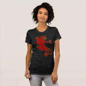 Panther rot/Grün T-Shirt (Vorne ganz)