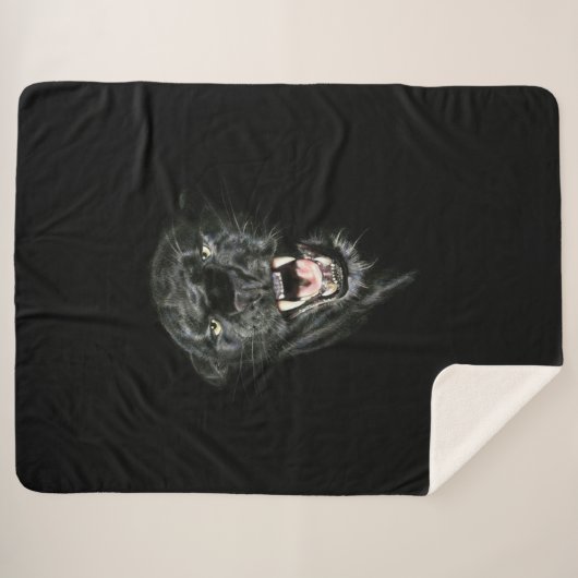 Panther Sherpadecke (Vorderseite (Horizontal))