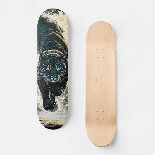 Panther Skateboard (Vorderseite)