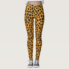 Panther Spots Tierhautmuster Leggings