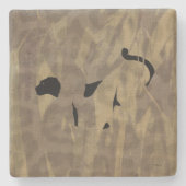 Panther Stone Untersetzer (Vorderseite)