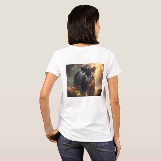 Panther T-Shirt (Schwarz voll)