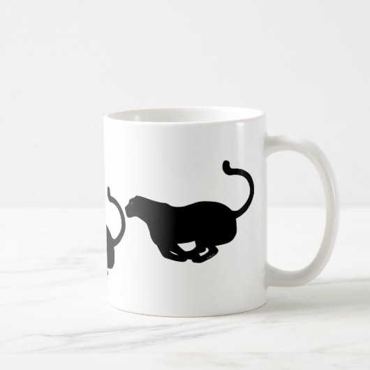 Panther-Tasse Kaffeetasse (Rechts)
