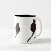 Panther-Tasse Zweifarbige Tasse (VorderseiteRechts)