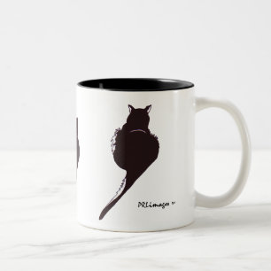 Panther-Tasse Zweifarbige Tasse