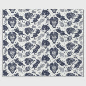 Panther Tattoo Geschenkpapier (Flach)