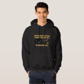 Panther und EW Black Hooded Sweatshirt (Vorne ganz)