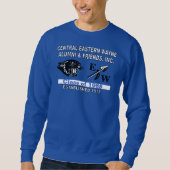 Panther und EW Deep Royal Blue Sweat Shirt (Vorderseite)