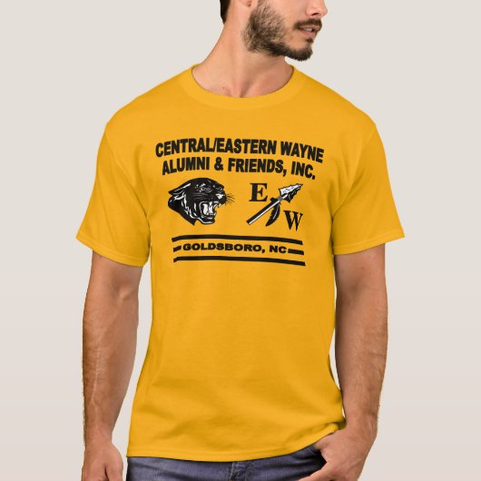 Panther und EW Gold T - Shirt (Vorderseite)