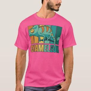 Panther Veiled Chamaeleonidae Lover Chameleon T-Shirt