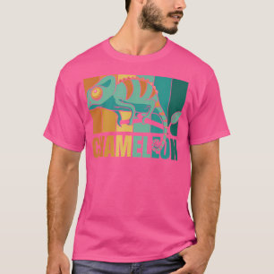 Panther Veiled Chamaeleonidae Lover Chameleon T-Shirt