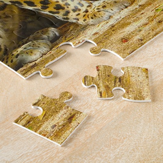 Panther von Sri Lanka. Puzzle (Seite)