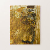 Panther von Sri Lanka. Puzzle (Vertikal)